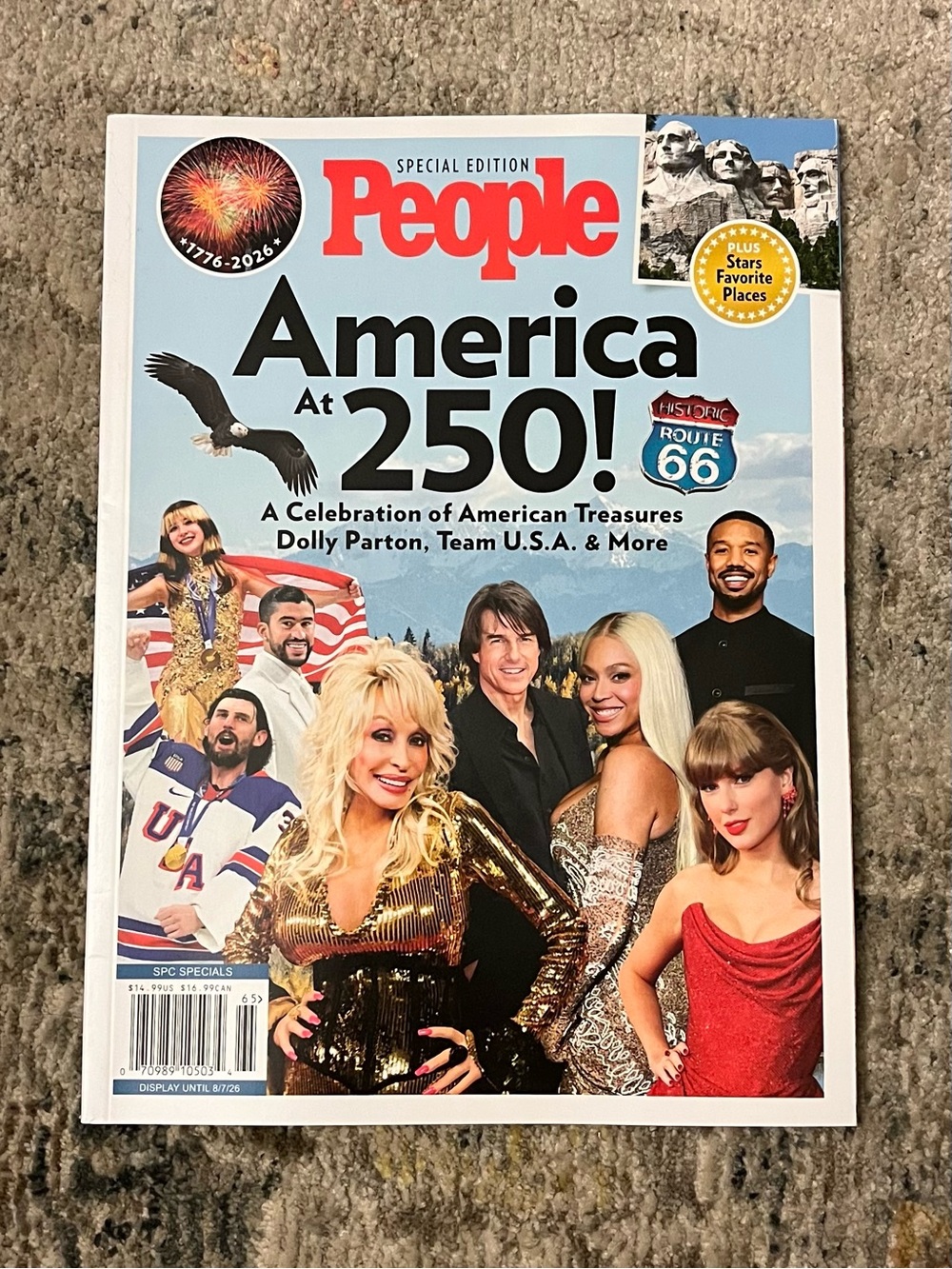 People Special Edition Magazine - America at 250! - Red, Black, Blue, White